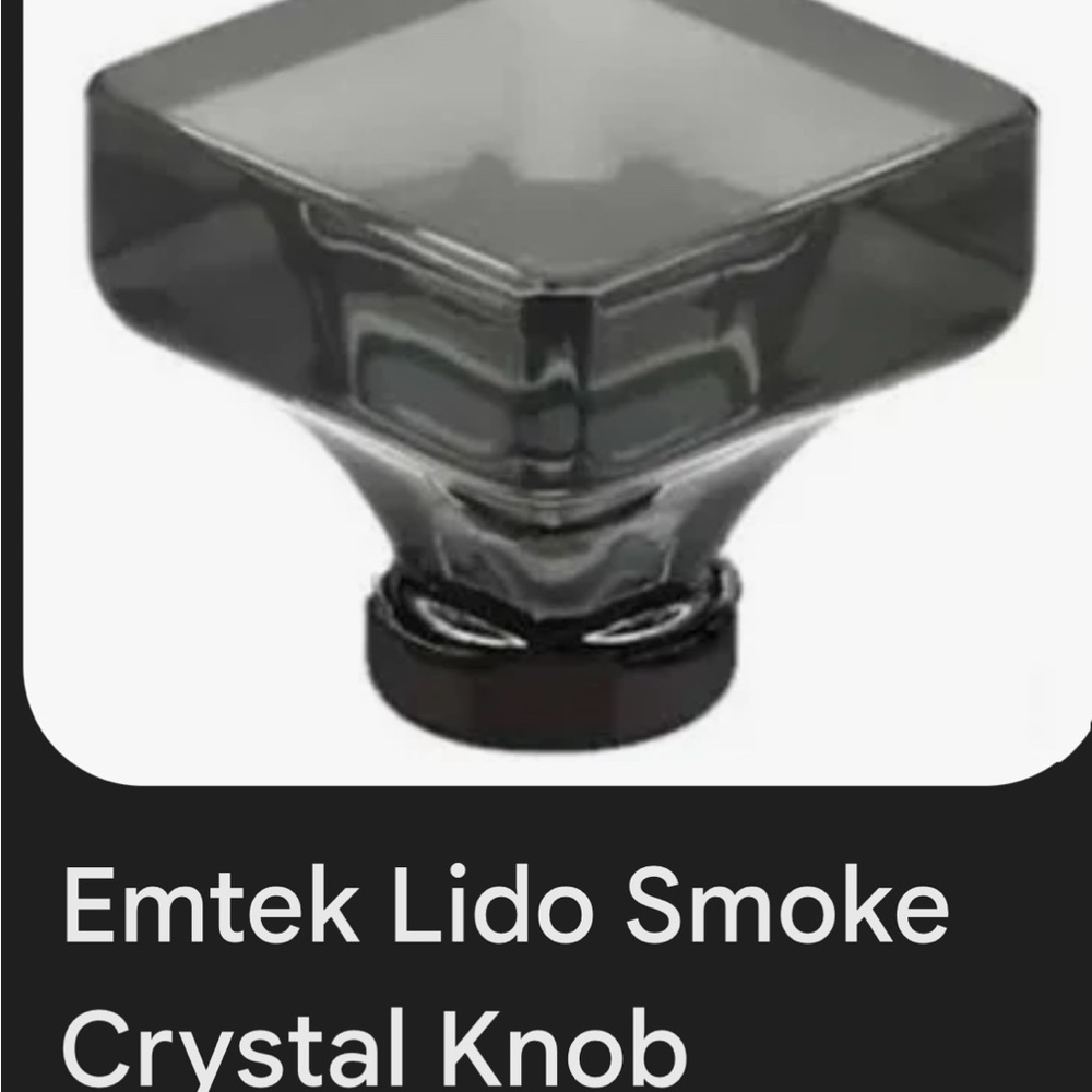 EMTEK Lido Cab Knb Smoke, 1-3/8"
US10B Oil Rubbed Bronze 86554US10B